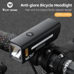west biking Front light 1000 Lumen