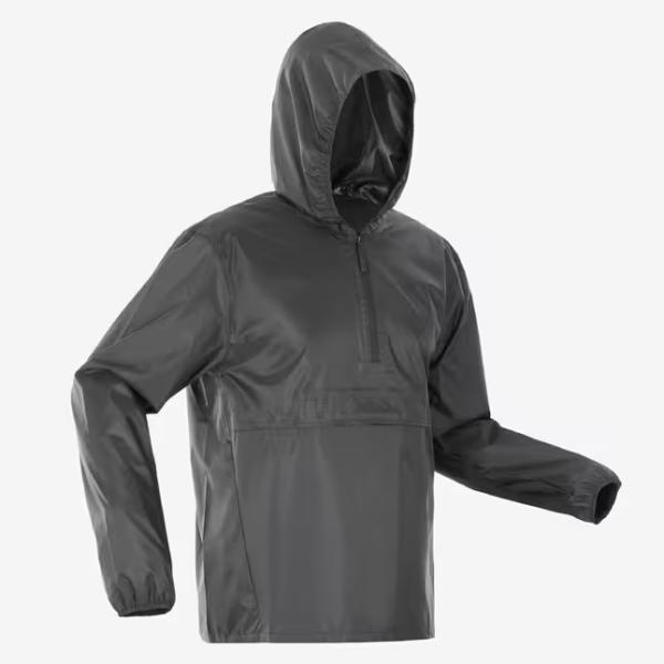Qechua 2/1 Zip Rain Jaket + wind braker