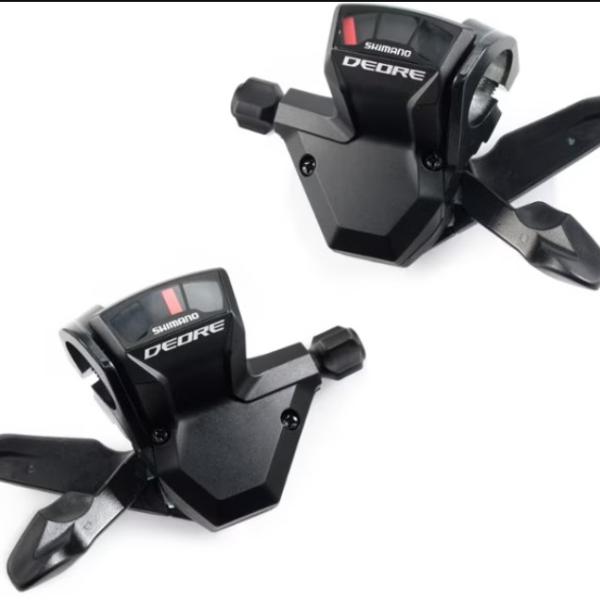 shimano deore m590 9 speed shifter set