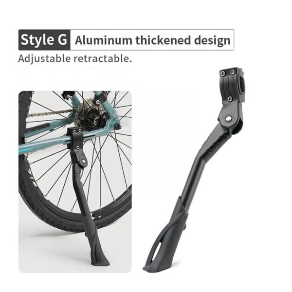 Bike Stand | Bicycle Kickstand |Alloy Heaby Stand Style G | Suitable for 24"-26"-27.5"- 29" MTB