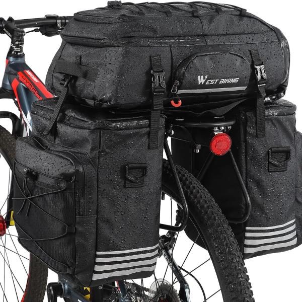 3 in 1 Waterproof pannier Bag