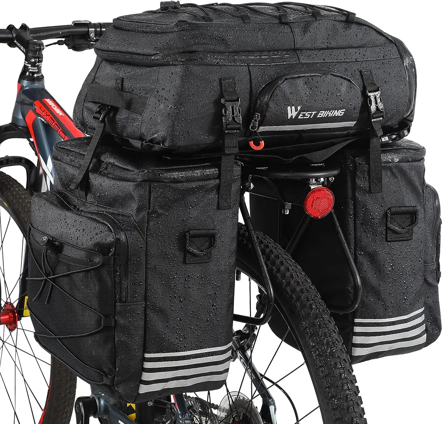 3 in 1 Waterproof pannier Bag