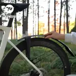 WEST BIKING Road Bike Mudguard Flat Handlebar Road Trip Bike Fender ...