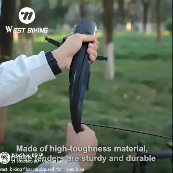 WEST BIKING Road Bike Mudguard Flat Handlebar Road Trip Bike Fender ...