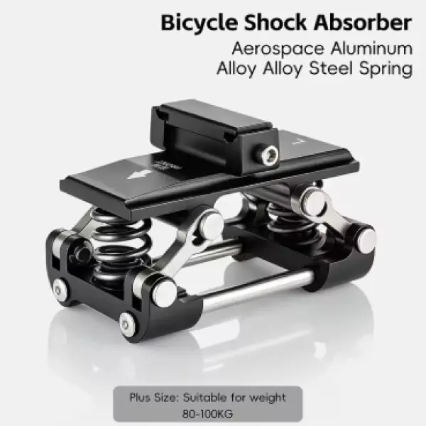 WEST BIKING Air Seat Bicycle Saddle Suspension Device Folding Bike Road MTB Light Shocks Spring Shock Absorber Comfort Cycling