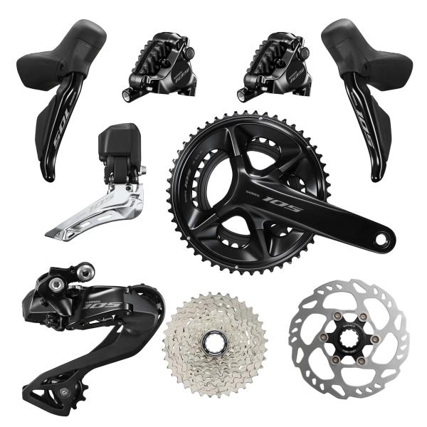 Shimano 105 Di2 R7100 12-Speed Wired Groupset