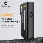 WEST BIKING 1000LM Bicycle Headlight - LED Flashlight