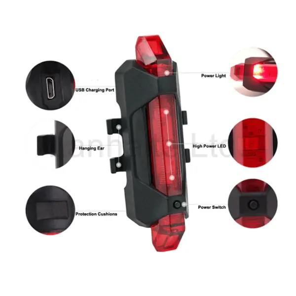 Bicycle USB Tail Light