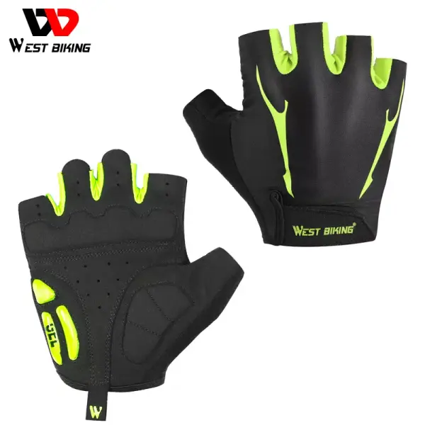 West Biking Gel Padded Gloves