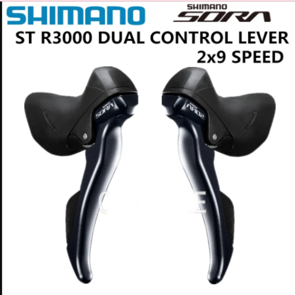 SHIMANO SORA ST R3000 Dual Control Lever 2x9 Speed ​​ST R3000 Road Bike Derailleur R3000 18 Speed